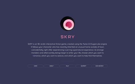 in the village of busty lolis|SKRY: 18+ Interactive Fiction Game.